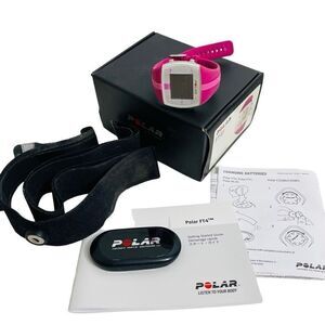 Polar FT4 Pink Fitness Heart Rate Watch Sensor Monitor Size Medium - 2XL